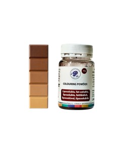 Colorante Liposoluble Polvo Marrón 15gr Pastry Colours 2