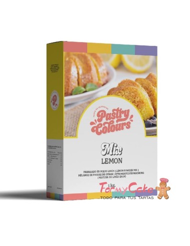 Preparado Bizcocho De Limón 1kg Pastry Colours