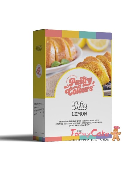 Preparado Bizcocho De Limón 1kg Pastry Colours
