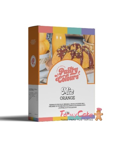 Preparado Bizcocho De Naranja 1kg Pastry Colours