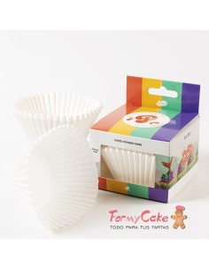 Cápsulas Cupcakes Blancas 48ud Pastry Colours