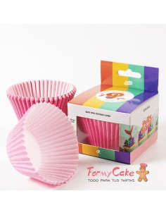 Cápsulas Cupcakes Rosa Bebé 48ud Pastry Colours