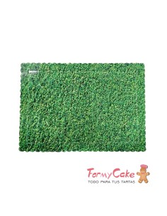 Base Rectangular Extrafuerte Cesped 25x35cm/3mm Pastry...