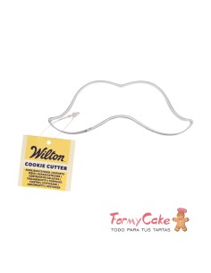 Cortador De Galletas Bigote 10cm Wilton