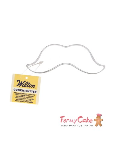 Cortador De Galletas Bigote 10cm Wilton