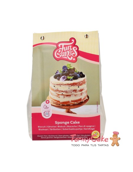 Preparado Para Bizcocho Esponjoso- Sin Gluten 400g Funcakes