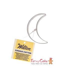 Cortador De Galletas De Luna 6cm Wilton