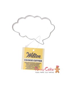 Cortador De Galletas De Nube De Texto 7,5cm Wilton