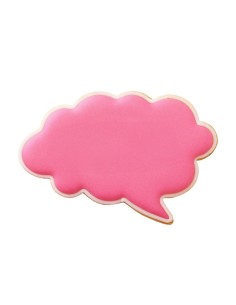 Cortador De Galletas De Nube De Texto 7,5cm Wilton 2