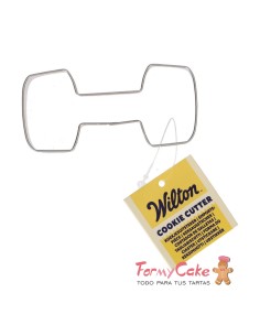 Cortador De Galletas De Pesas 8cm Wilton