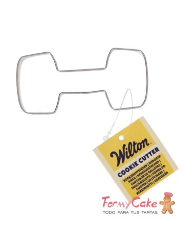 Cortador De Galletas De Pesas 8cm Wilton