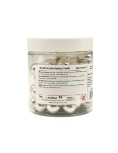Perlas Plata Metalizadas 14mm/150g Pastry Colours 2
