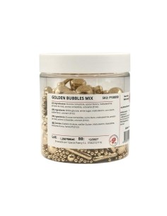 Perlas Mix Oro Metalizadas-Golden Moments 150g Pastry... 2