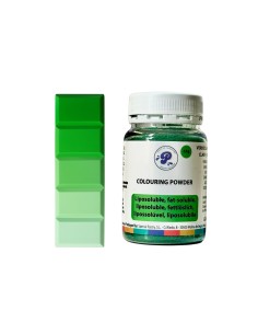 Colorante Liposoluble Polvo Verde Claro 15gr Pastry Colours 2