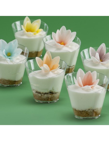 Mini Flores Colores De Oblea 35uds Dekora
