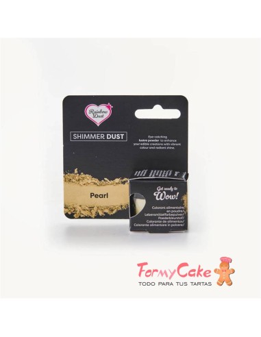 Polvo Metalizado -Shimmer Dust- Pearl 3gr...