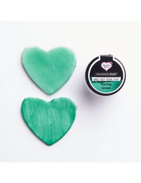 Polvo Metalizado -Shimmer Dust- Racing Green 3gr Rainbow Dust