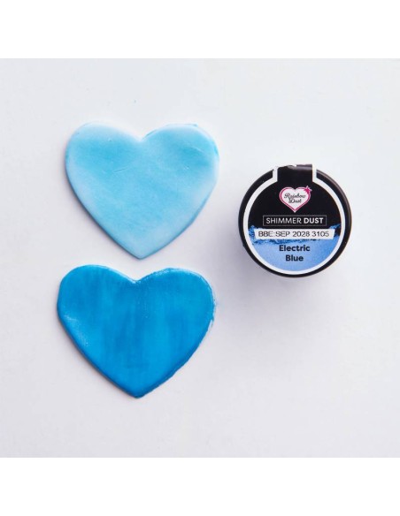 Polvo Metalizado -Shimmer Dust- Electric Blue 3gr Rainbow Dust