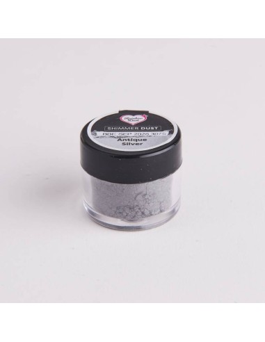Polvo Metalizado -Shimmer Dust- Antique Silver...