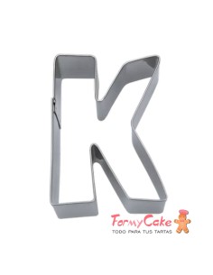 Cortante Galleta Letra K / 6.5cm Städter