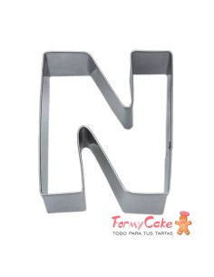 Cortante Galleta Letra N / 6.5cm Städter