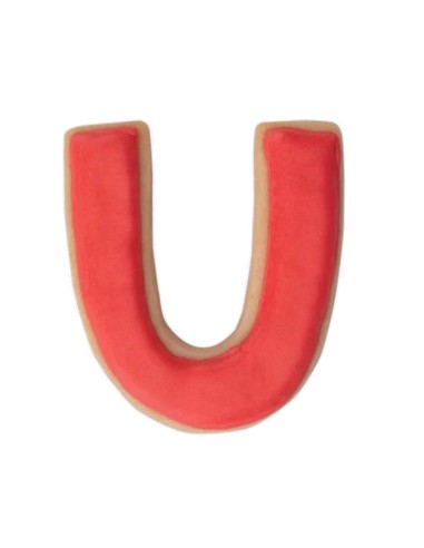 Cortante Galleta Letra U / 6.5cm Städter