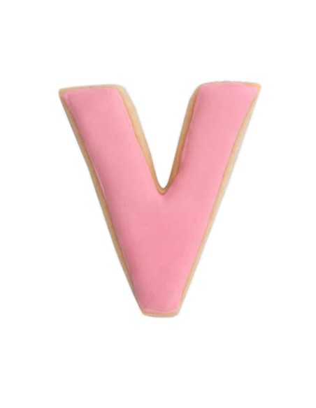 Cortante Galleta Letra V / 6.5cm Städter