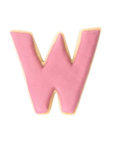 Cortante Galleta Letra W / 6.5cm Städter 2