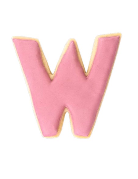 Cortante Galleta Letra W / 6.5cm Städter