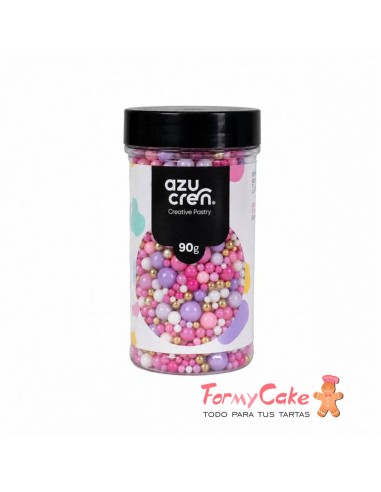 Perlas De Azucar Pastel Dream Mix 90g. Azucren