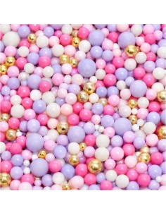 Perlas De Azucar Pastel Dream Mix 90g. Azucren 2