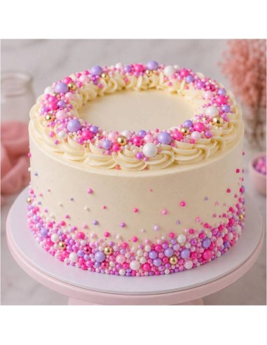 Perlas De Azucar Pastel Dream Mix 90g. Azucren