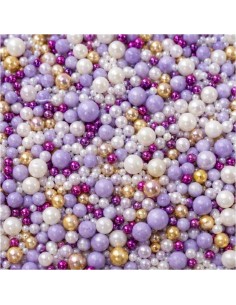 Perlas De Azucar Lavender Gold Mix 90g. Azucren 2