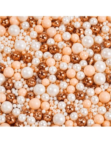 Perlas De Azucar Rose Gold Mix 90g. Azucren