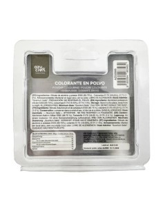 Colorante En Polvo Plata Metalizado 3gr Azumetal 2