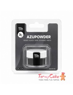 Colorante En Polvo Concentrado Negro 3gr Azupowder