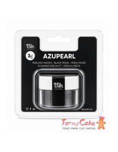 Colorante En Polvo Perlado Negro 3gr Azupearl