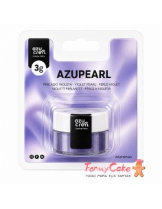 Colorante En Polvo Perlado Violeta 3gr Azupearl
