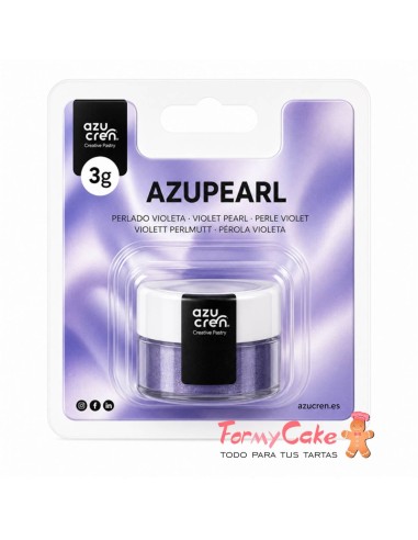 Colorante En Polvo Perlado Violeta 3gr Azupearl