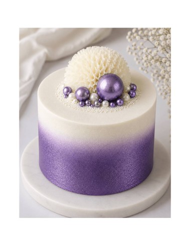 Colorante En Polvo Perlado Violeta 3gr Azupearl