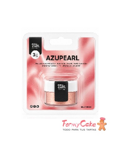 Colorante En Polvo Perlado Oro Rosado 3gr Azupearl