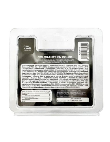 Colorante En Polvo Perlado Plata Oscuro 3gr...