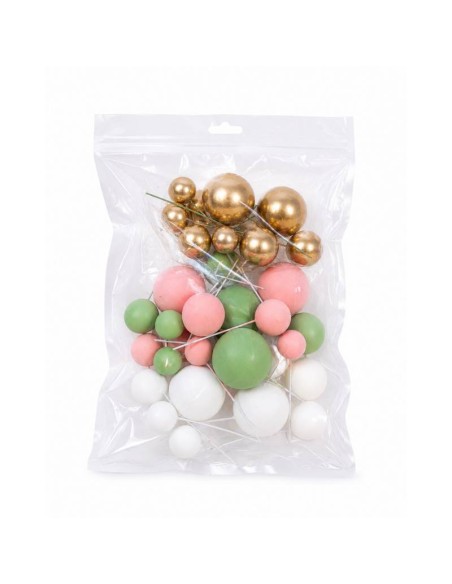 Set Bolas Decorativas Mix Baby Shower 32ud Azucren