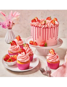 Preparado Crema de Chantilly Fresa 450g Funcakes 2