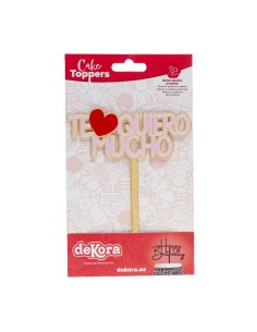 Topper "Te Quiero Mucho" Dekora 2