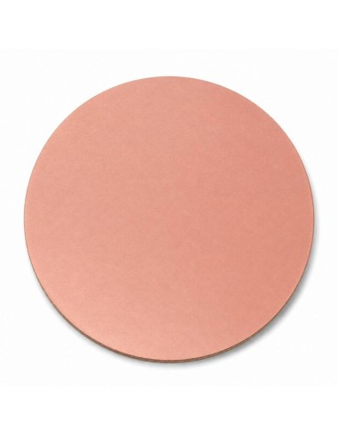Base Redonda Excellente Oro Rosa Mate 20cm/3mm...