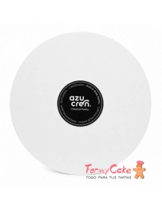 Base Redonda Excellente Blanca Mate 30cm/3mm Azucren