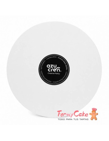 Base Redonda Excellente Blanca Mate 25cm/3mm...