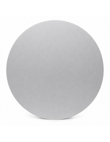 Base Redonda Excellente Plata Mate 25cm/3mm...
