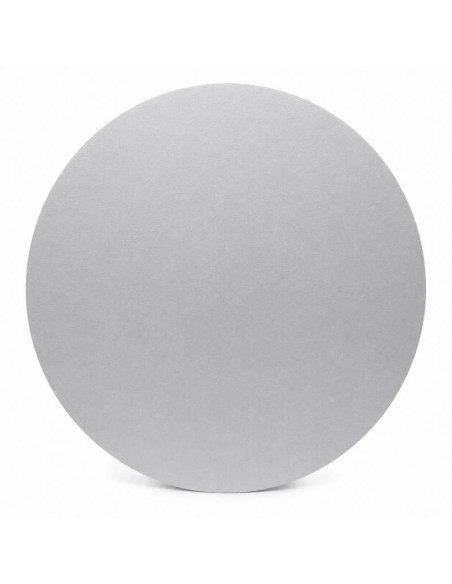 Base Redonda Excellente Plata Mate 25cm/3mm Azucren
